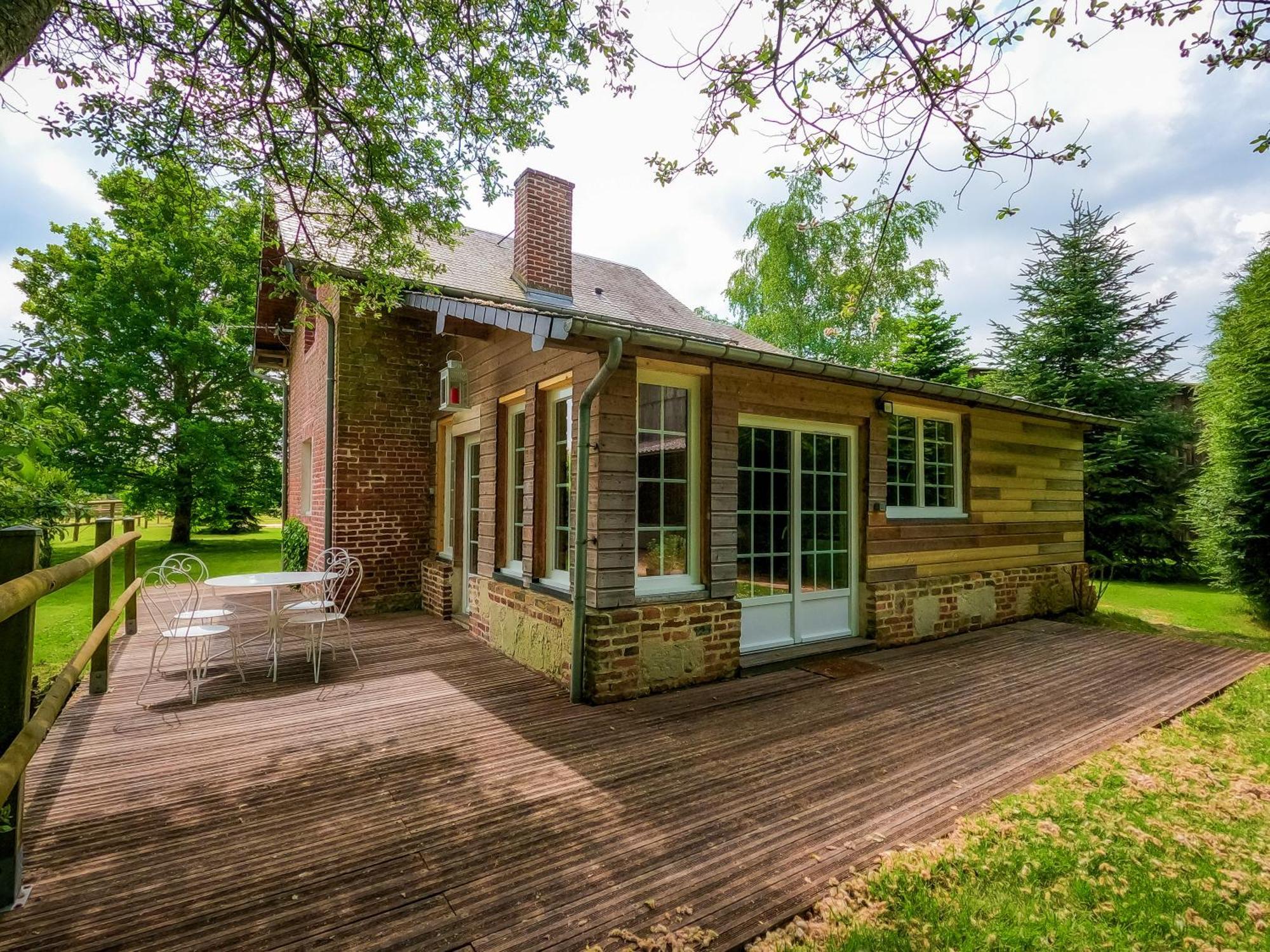 La Maison De L'Etang Manerbe Exteriör bild